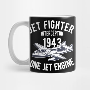 ONE JET ENGINE AIR CRAFT Mug